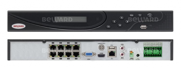 Компания BEWARD представляет: выпущен новый IP видеорегистратор BK1216H2-P8