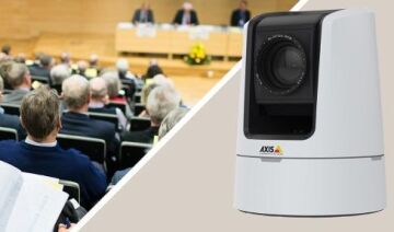 Компания Axis выпускает новую поворотную IP камеру