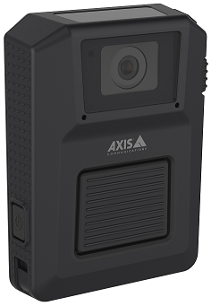 Впервые у Axis – нательное решение W100 Body Worn Camera с микрофонами и записью 2 Мп при 30 к/с